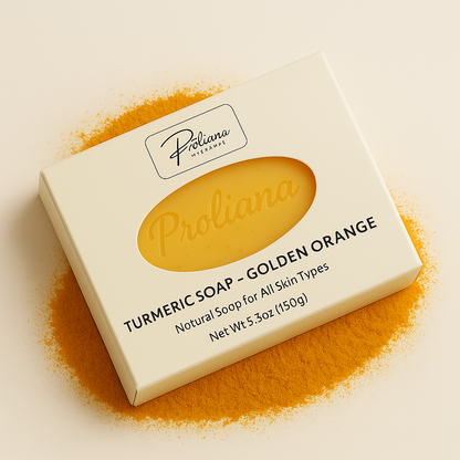Golden Orange - Savon au Curcuma 150gr